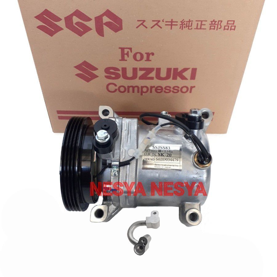 Compressor Compresor Kompressor Kompresor AC Model Rotary Rotari untuk Mobil Suzuki RW415F RW 415F S