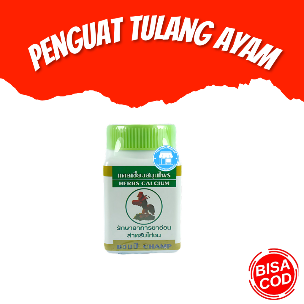 HERB CALCIUM Obat Ayam Herbal Obat Ayam Sehat Obat Kesehatan Tulang Ayam Penguat Tulang Ayam