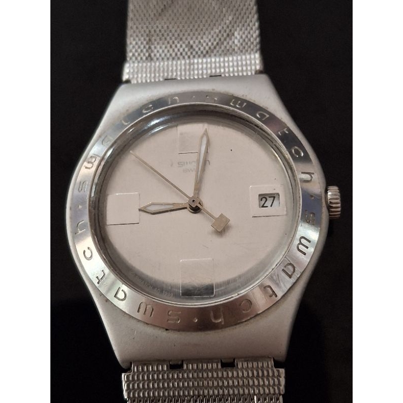 SWATCH IRONY Aluminium Jam Tangan Pria Wanita second 1348