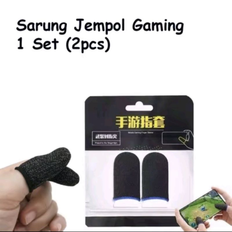SARUNG JEMPOL GAMING, SARUNG JARI ANTI KERINGAT ORIGINAL