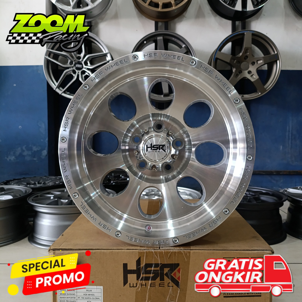 VELG MOBIL RACING HILUX, TERIOS, L300, KUDA, RUSH, GRANDMAX, GRAND VITARA, XTRAIL, CRV RING 16