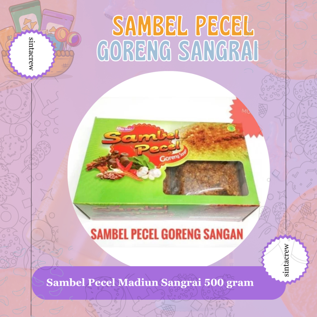 

Sambel Pecel Madiun Sangrai 500 gram