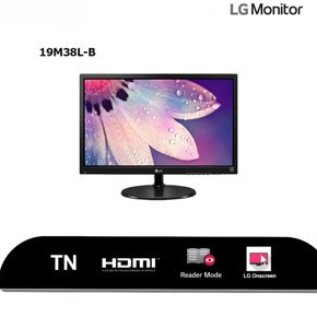 MONITOR LED 19 INCH LG 19M38L HDMI / MONITOR LG 19M38-L 18.5" / 19 M38L BUKAN 19M38H / LG MONITOR