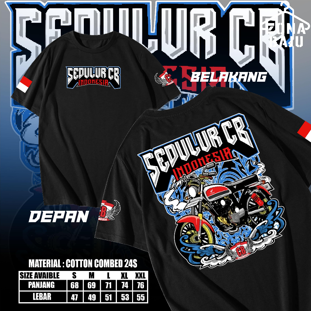 BISA [COD] KAOS ACARA SEDULUR CB kaos HONDA KAOS HONDA GENK KAOS MOTOR CB kaos HEREX kaos BANYUWANGI