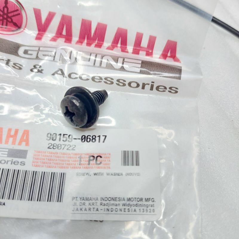Baut Lampu Depan NMAX / Screw With Washer 90159-06817