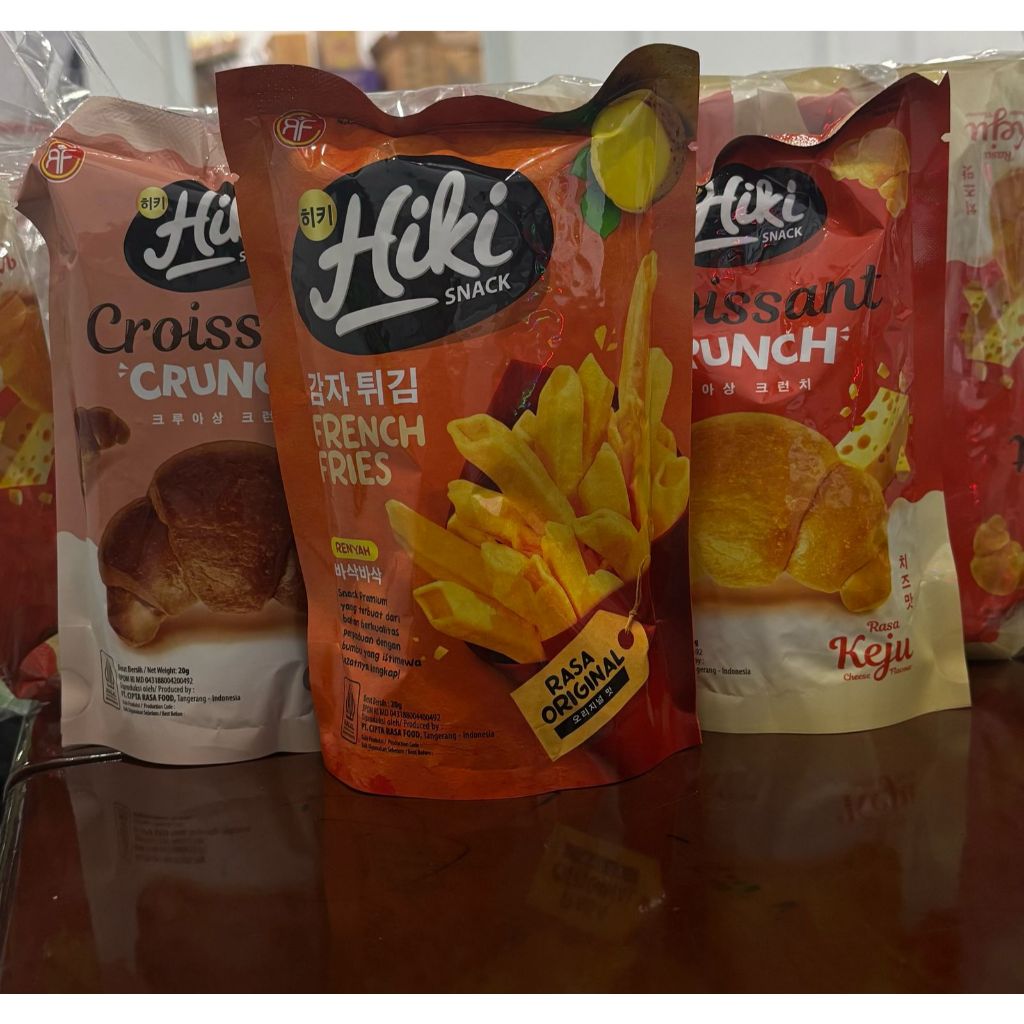 

HIKI SNACK CROISSANT FRENCH FRIES 1PCS @20g