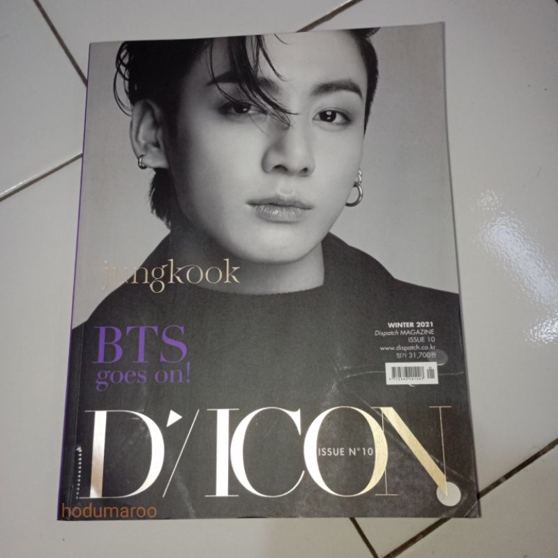 (FREE ALBUM BE ESS) photobook dicon magazine jungkook bts
