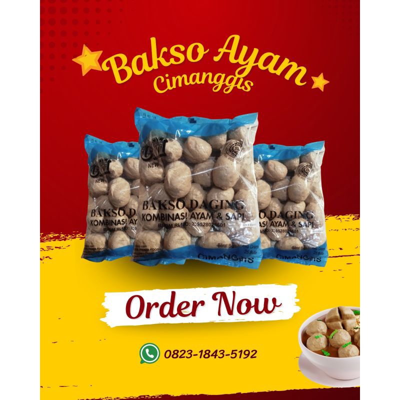 

Bakso Daging Ayam CM