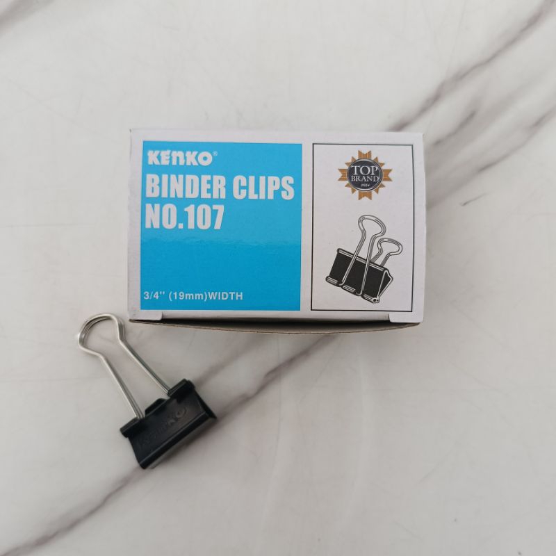 

Binder clips No. 107,111,155, 200, 260, 280