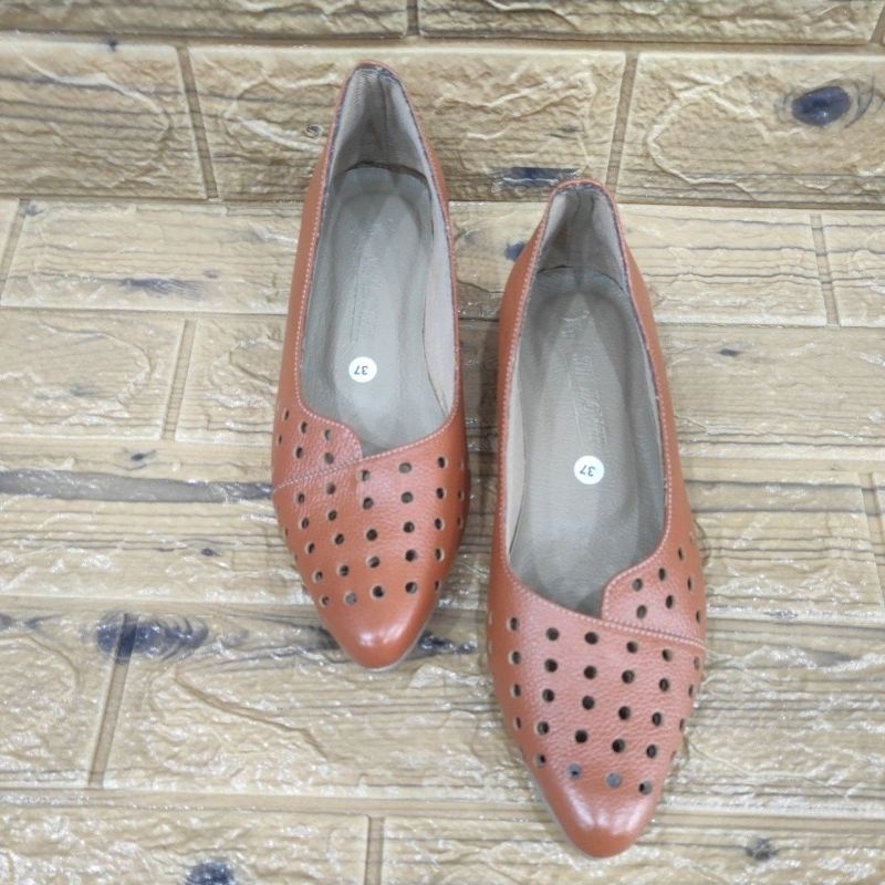 sepatu trepes  kulit magetan *karya pahala 4*