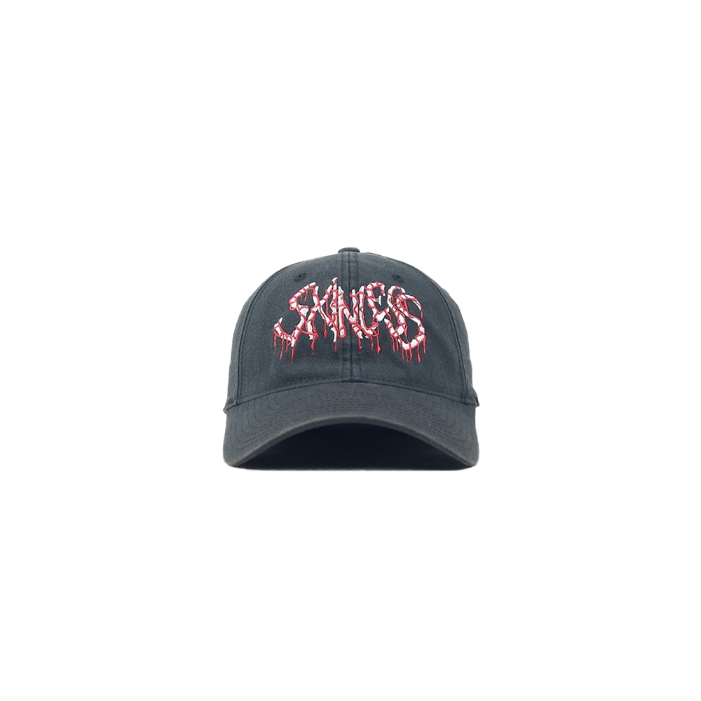 Topi Band Skinless Bloody Logo Flexfit Hat Black