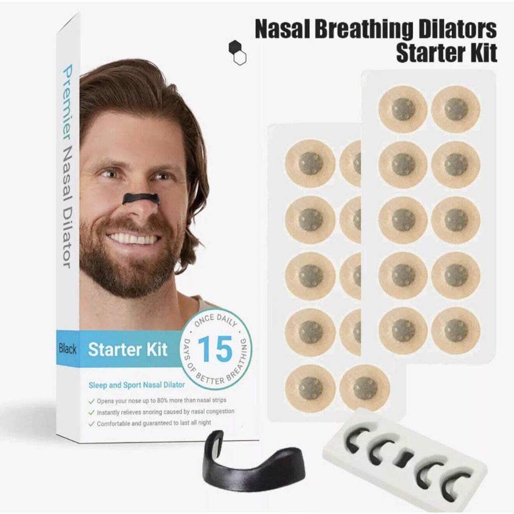 SnoreDoc Nasal Dilator Anti Ngorok Anti Snore Magnetic Nose Tape Nose Strip Anti Dengkur