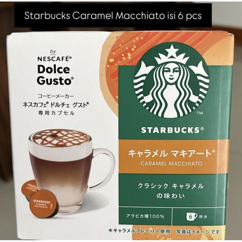 

Starbucks Caramel Macchiato Ori Japan isi 6Pcs