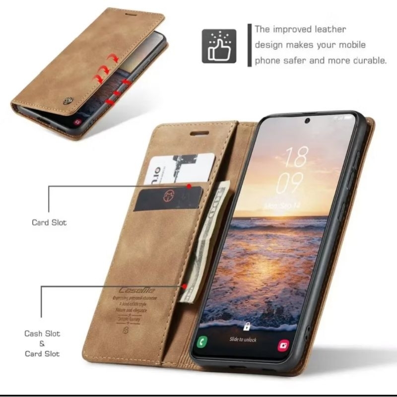 Case Caseme Sarung Dompet Elegan IPHONE 12PROMAX/12PRO