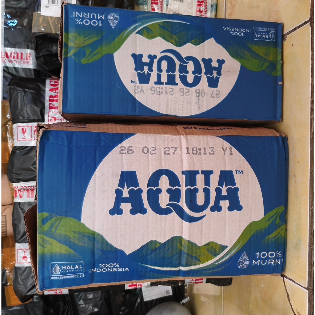 aqua botol besar 1 dus