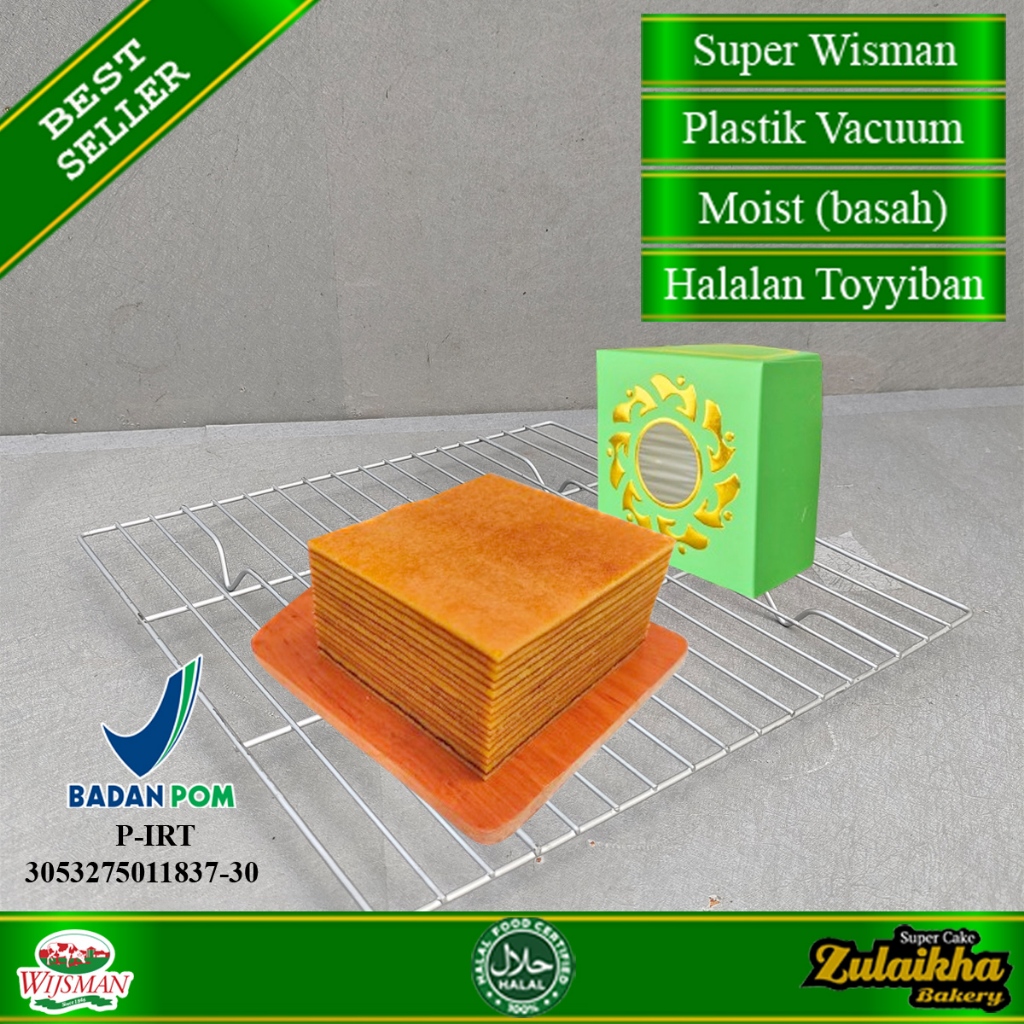 

Lapis legit tanpa tepung super wisman