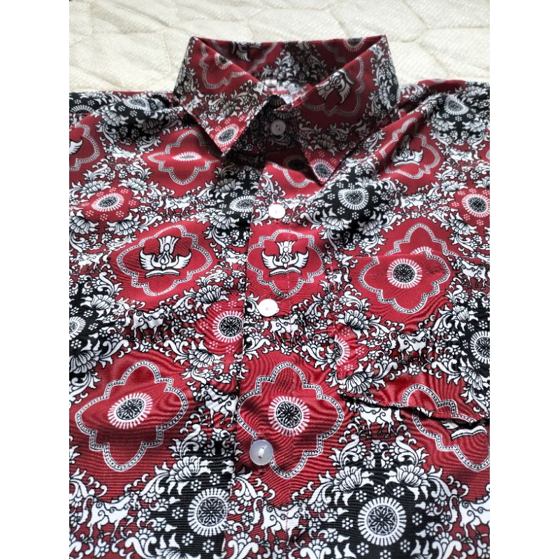BATIK SD NEGERI/BATIK SERAGAM SEKOLAH SD/BATIK SD MOTIF HARAPAN MERAH
