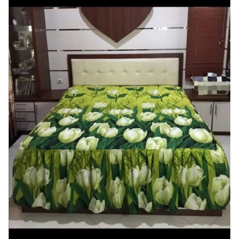 (PROMO) Sprei Rumbai Rempel Premium | poni rumbai keliling | katun jepang vios | set sprei bantal gu