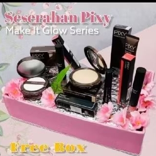 PAKET HANTARAN PIXY MAKE IT GLOW (6 pcs)/PAKET SESERAHAN MAK UP