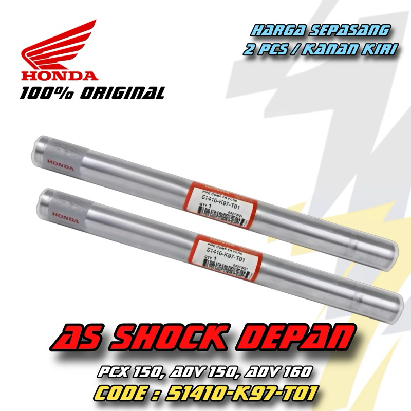 Original Honda Pipa As Shock Depan PCX 150 ADV 150 160 51410-K97-T01