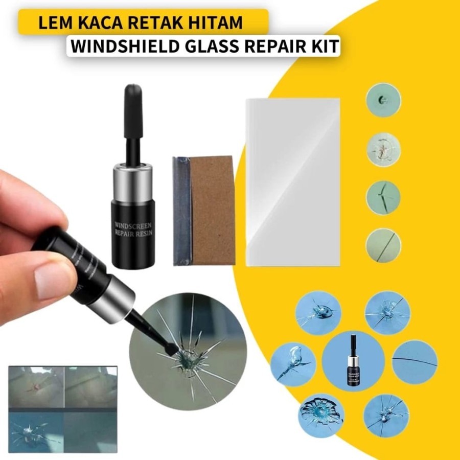 LEM AJAIB CAIRAN PENGHILANG RETAK KACA MOBIL LAYAR HP LEM KACA LCD