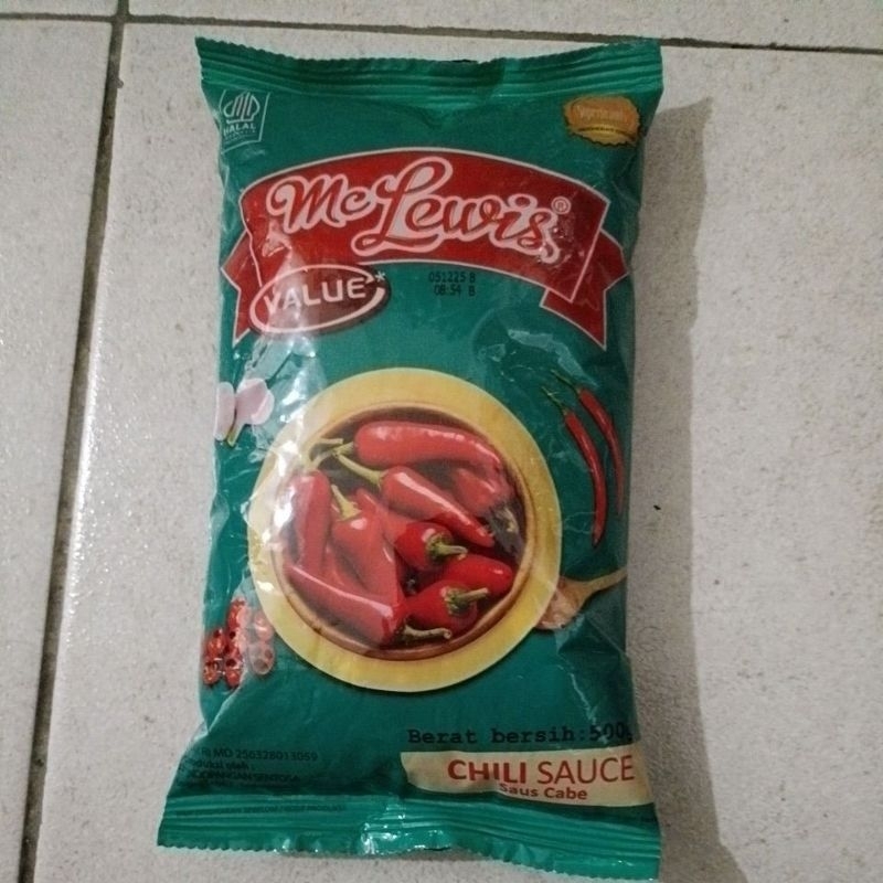 

MC LEWIS Cabe Kemasan 500gram