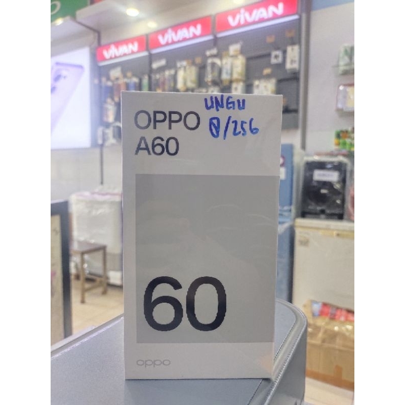 oppo A60 warna  Biru 8/128