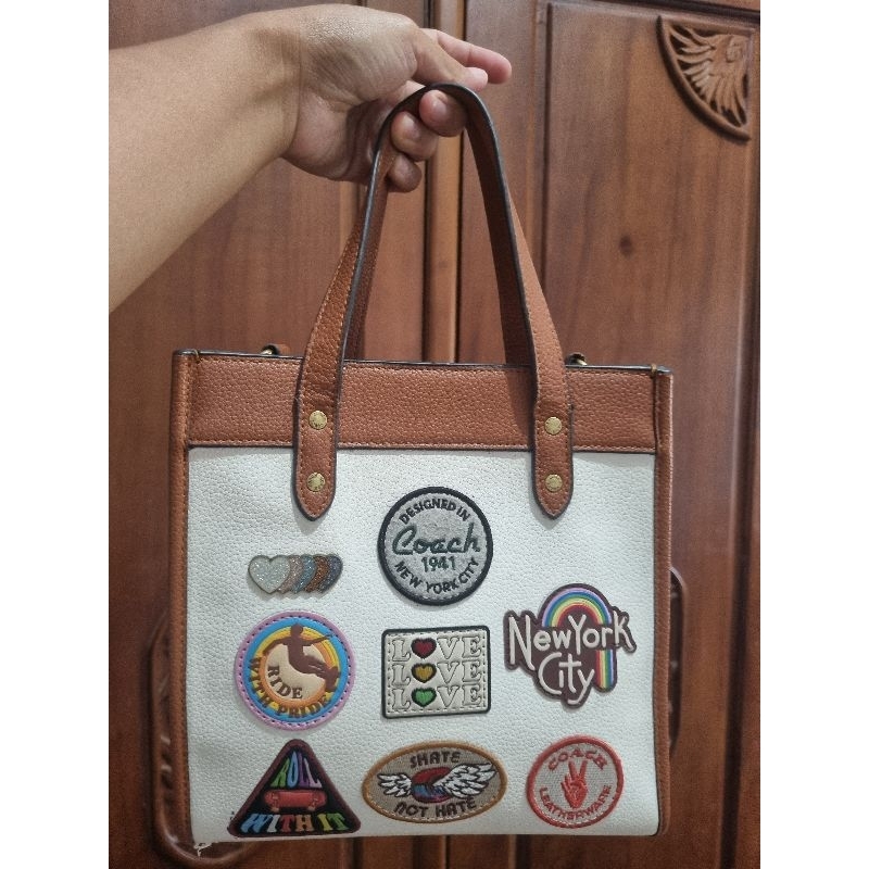 Preloved coach field 22 patchwork