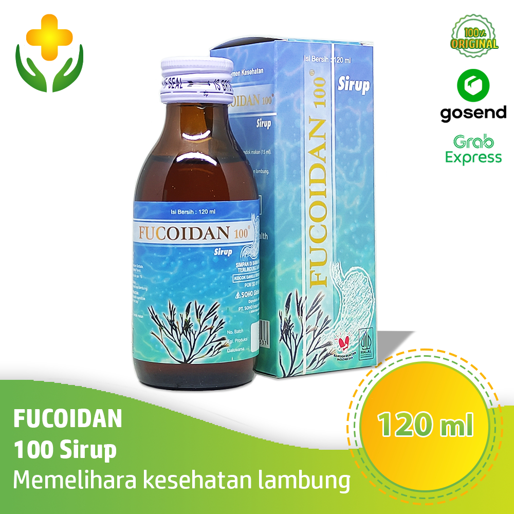 Fucoidan Sirup 120 ml - Obat Herbal Gangguan Lambung