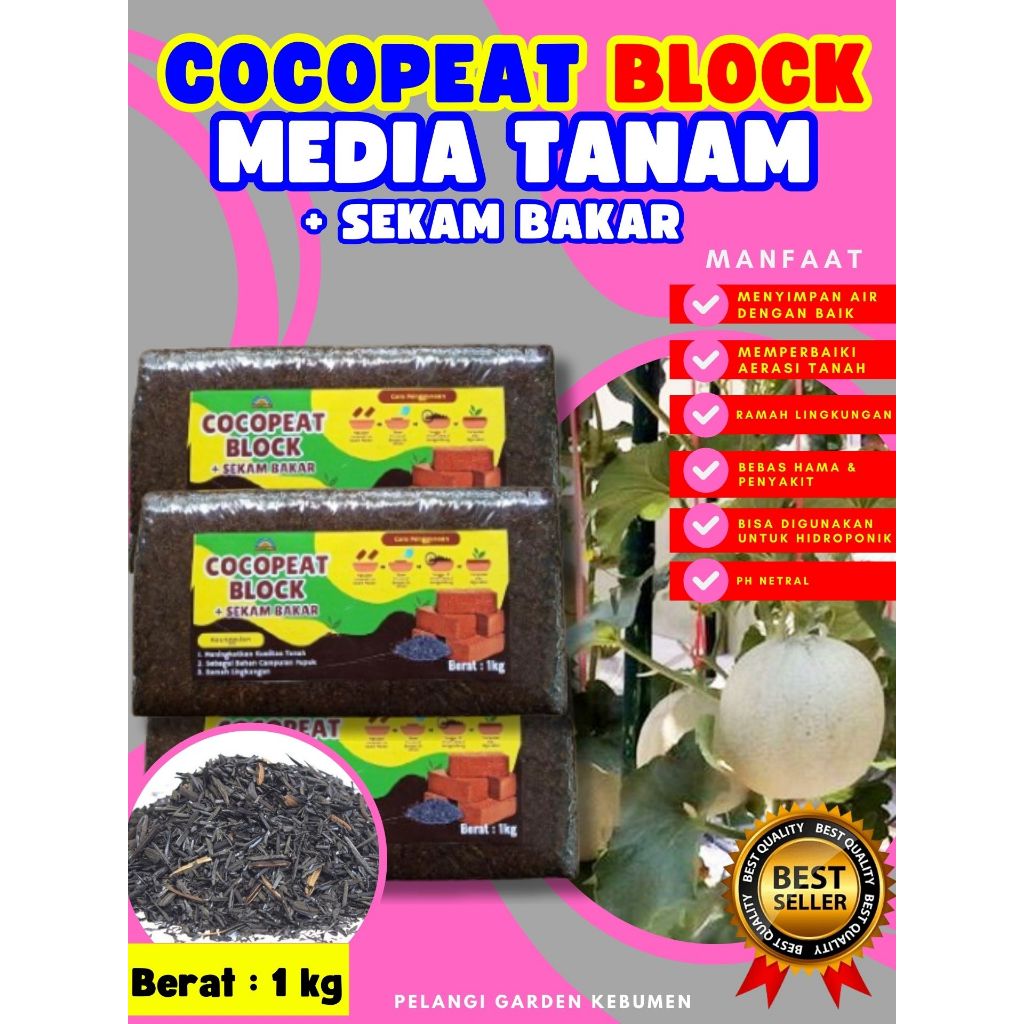 UNGGULAN  Cocopeat Cangkok, Cocopeat Campur, Cocopeat Cod