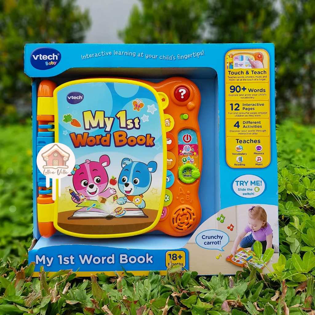 Vtech Interactive Learning My 1st Word Book