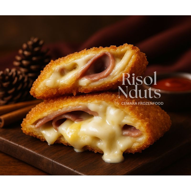 

RISOL SMOKE BEEF MOZARELLA (Risol Nduts)
