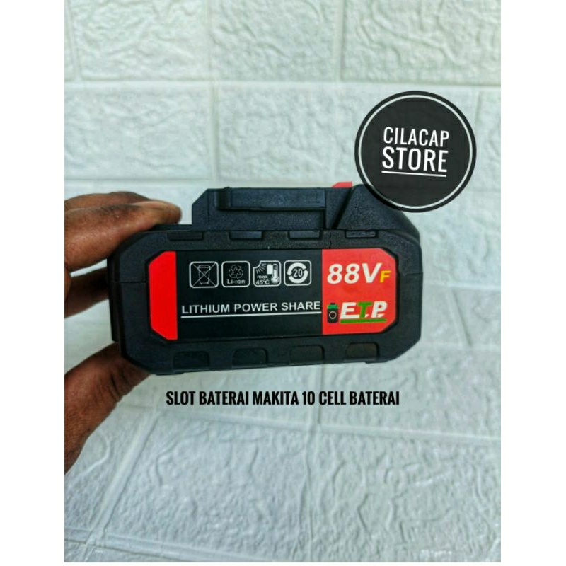 PROMO 88VF BATERAI BOR IMPACT BATRE BOR CAS BATERAI UNTUK BOR CORDLESS