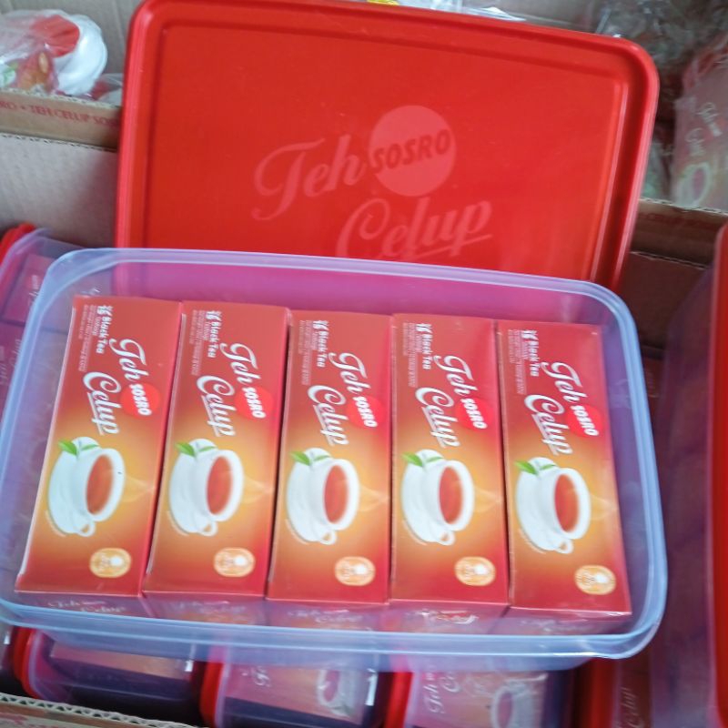 

teh celup sosro free kotak makan