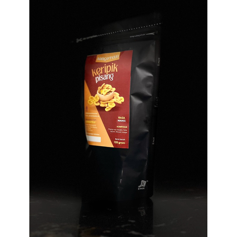 

Keripik Pisang Bulat Manis 125gram