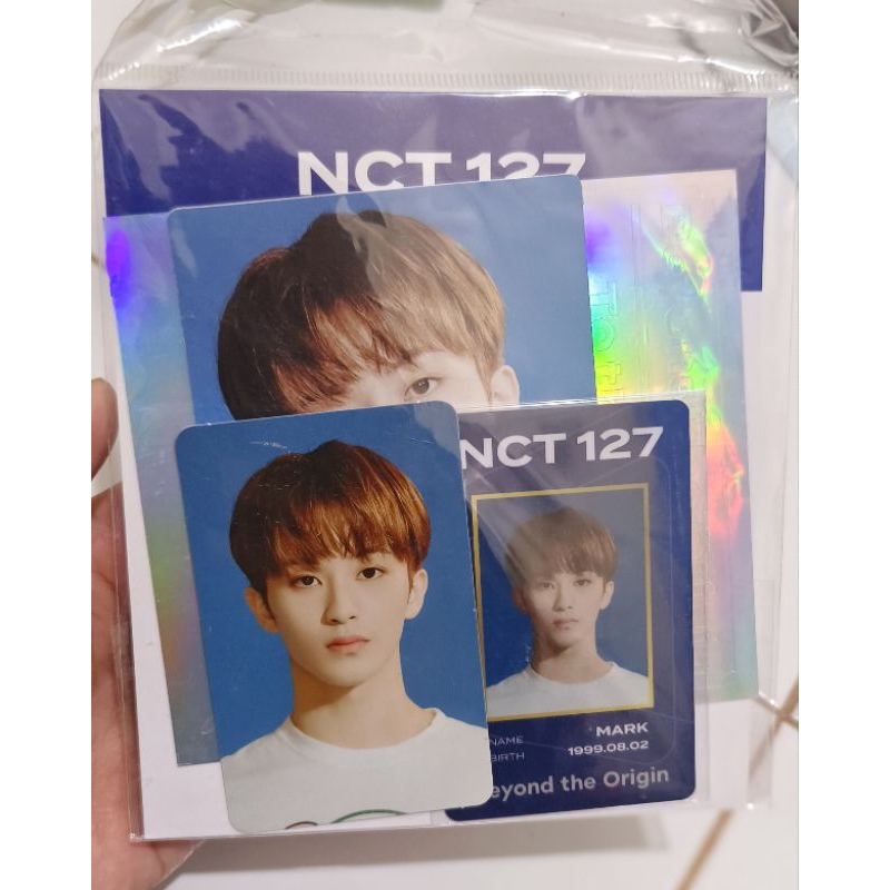 (NEW) ID CARD + DECO STICKER SET NCT 127 MARK / Merchandise Korean Pop Kpop NCT SMTown