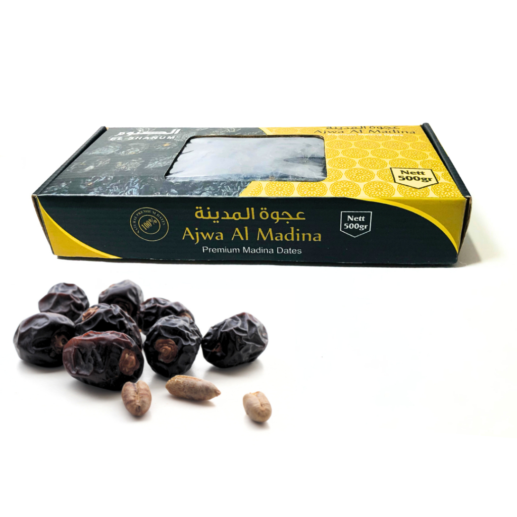 

Kurma Ajwa Original Premium / Kurma Ajwa 500 Gram Asli 100% Original /Kurma Ajwa al madinah original