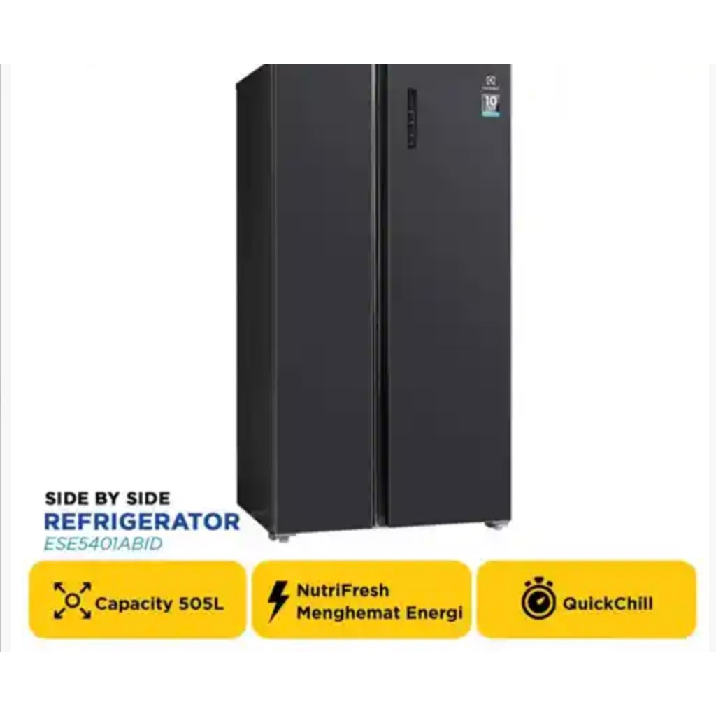 ELECTROLUX KULKAS SIDE BY SIDE REFRIGERATOR ESE5401ABID