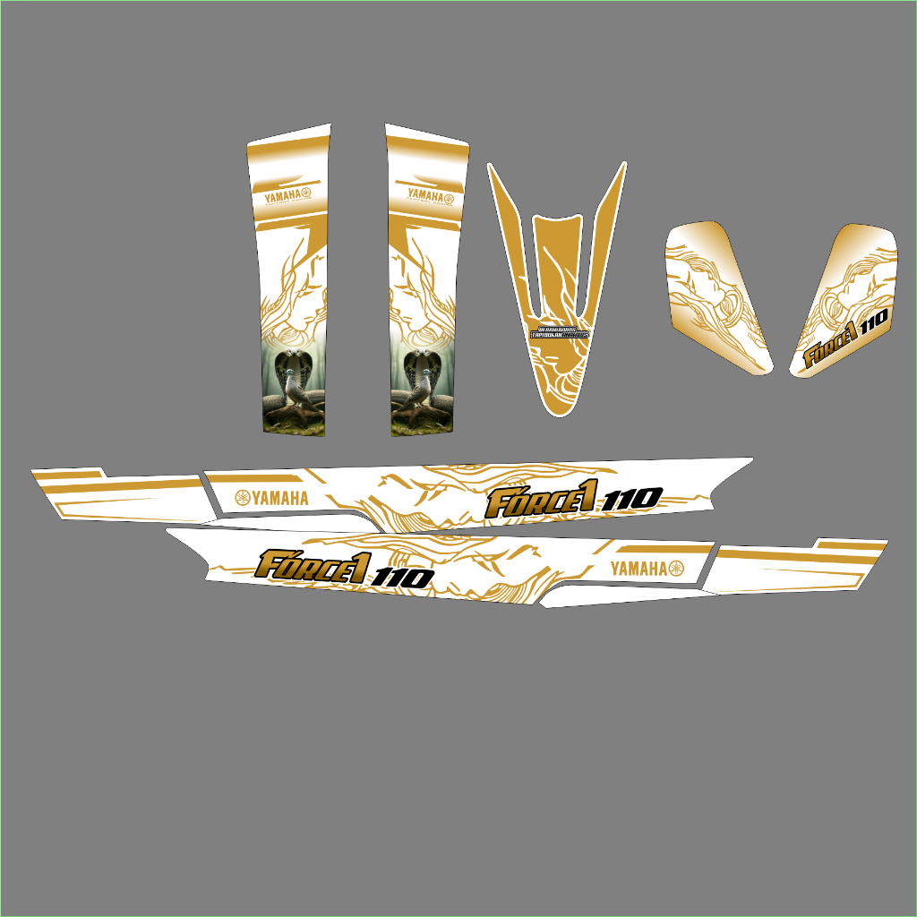 striping force 1 stiker force poswan stiker force 1 racing custom