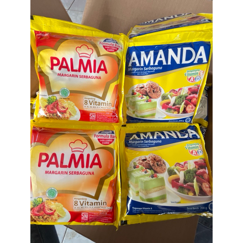 

Margarin Palmia Amanda 200gr