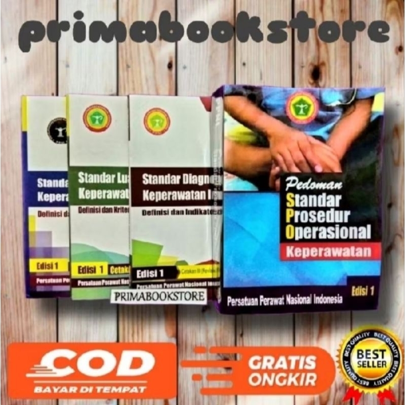 Paket 4 Buku : Pedoman SPOK dan SIKI, SDKI, SLKI
