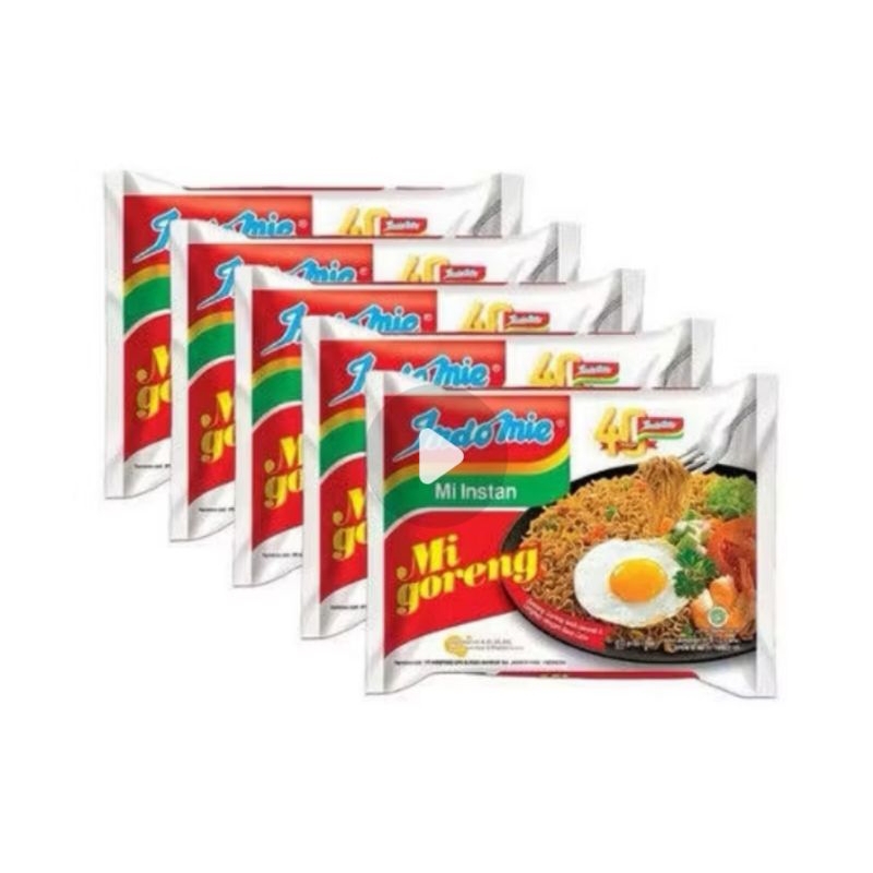 

MIE GORENG INDOMIE ISI 5 PCS