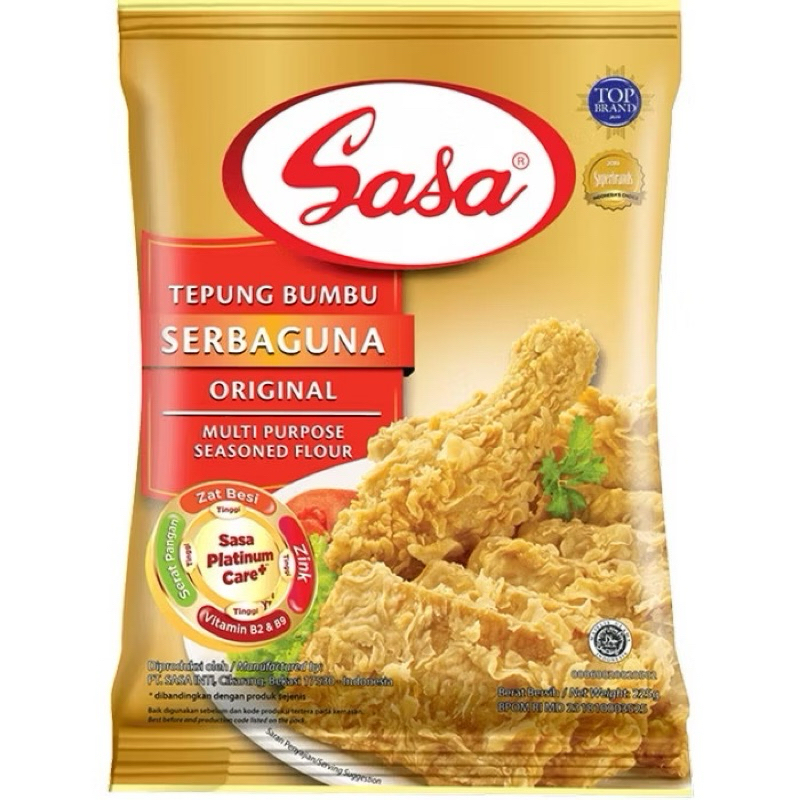 

Sasa Tepung Bumbu Serbaguna 225 Gram / 900 Gram