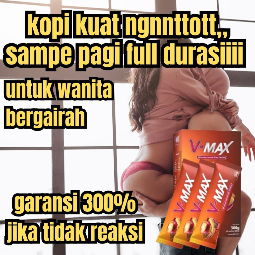 

Kopi V Max Original Rasa Cokelat Kopi Stamina Wanita Kuat Tahan Lama Vmax Coffee Ginseng rasa coklat | Kopi Kuat Wanita | Kopi Energi Untuk Wanita