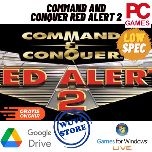 Game PC Command and Conquer Red Alert 2 | GAME PC Ringan Full Version | GAME LAPTOP Offline