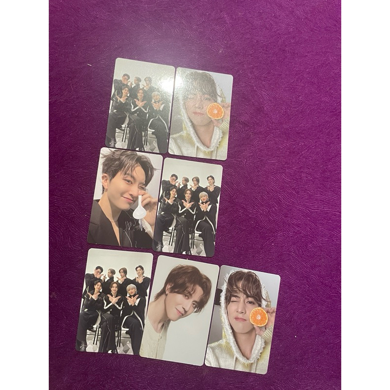 GOT7 NESTFEST TRADING PHOTOCARD WINTER HEPTAGON JACKSON WANG BAMBAM YUGYEOM YOUNGJAE MARK TUAN