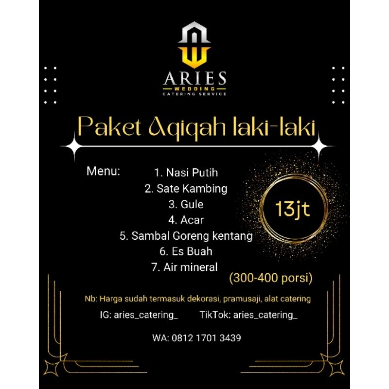 

Paket Aqiqah Anak Laki-laki