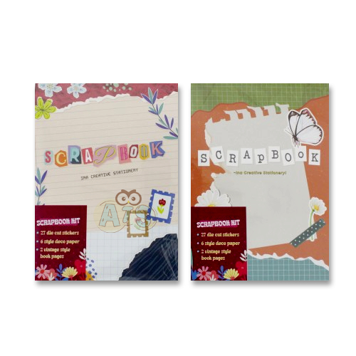 Scrapbook Kit / Buku Scrapbook Ina Creative A5