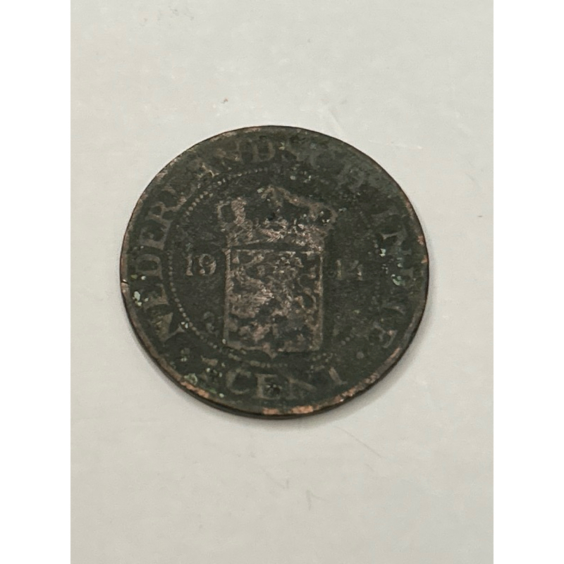 Koleksi Koin Kuno 1 Cent 1914 Nederlandsch Indie