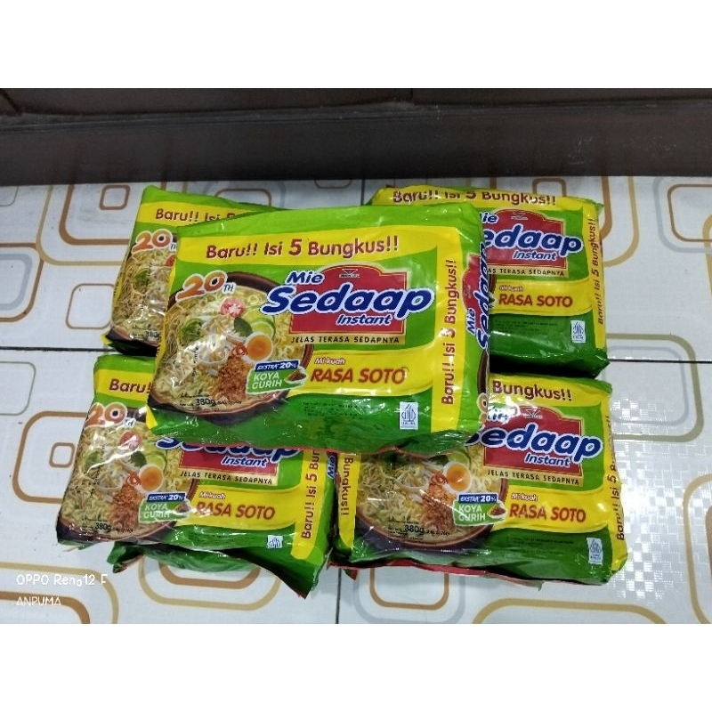 

mie sedaap soto isi 5 /mie kuah soto